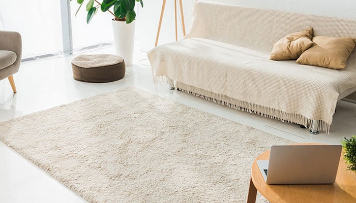 clean-white-rug